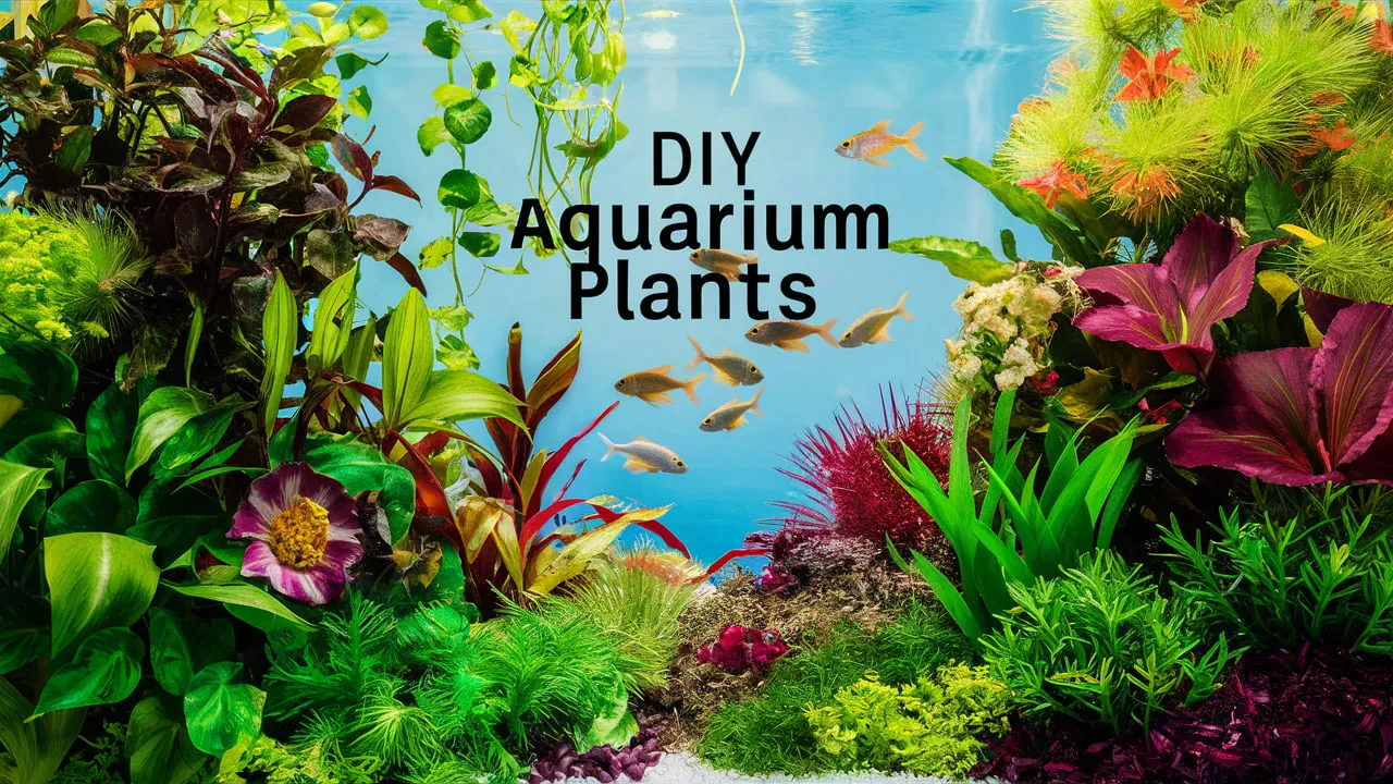 DIY Aquarium Plants: A Lush Aquatic Landscape On A Budget