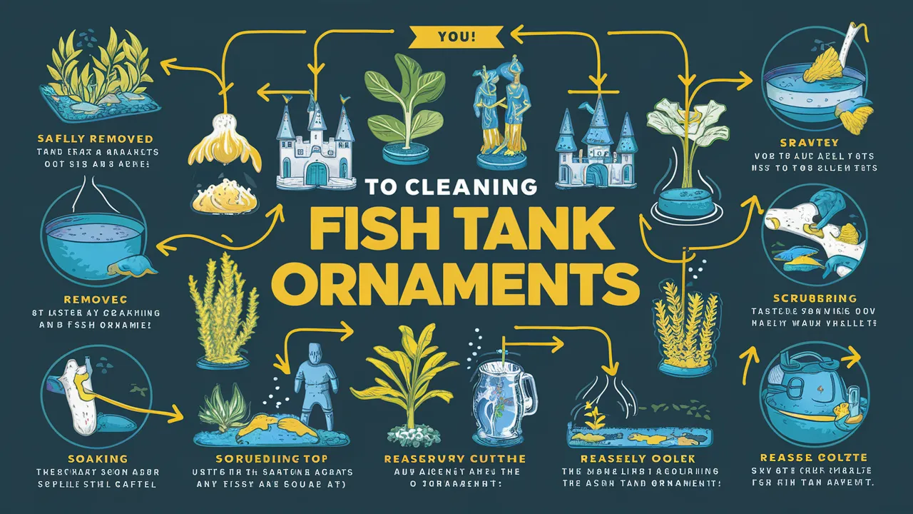 How To Clean Fish Tank Ornaments?